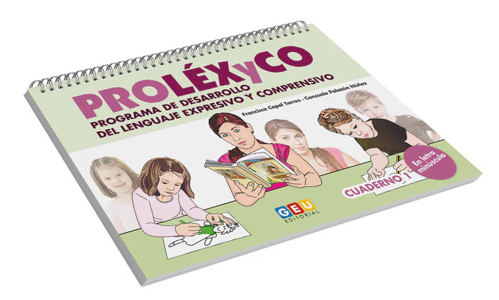 PROLEXYCO CUADERNO 1 MINUSCULA | CAPEL,FRANCISCA/PALAZÓN,CONSUELO | GEU | 9788418736285