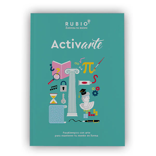 ACTIVARTE II PASATIEMPOS CON ARTE MANTENER MENTE EN FORMA | AA,VV | RUBIO | 9788418964497