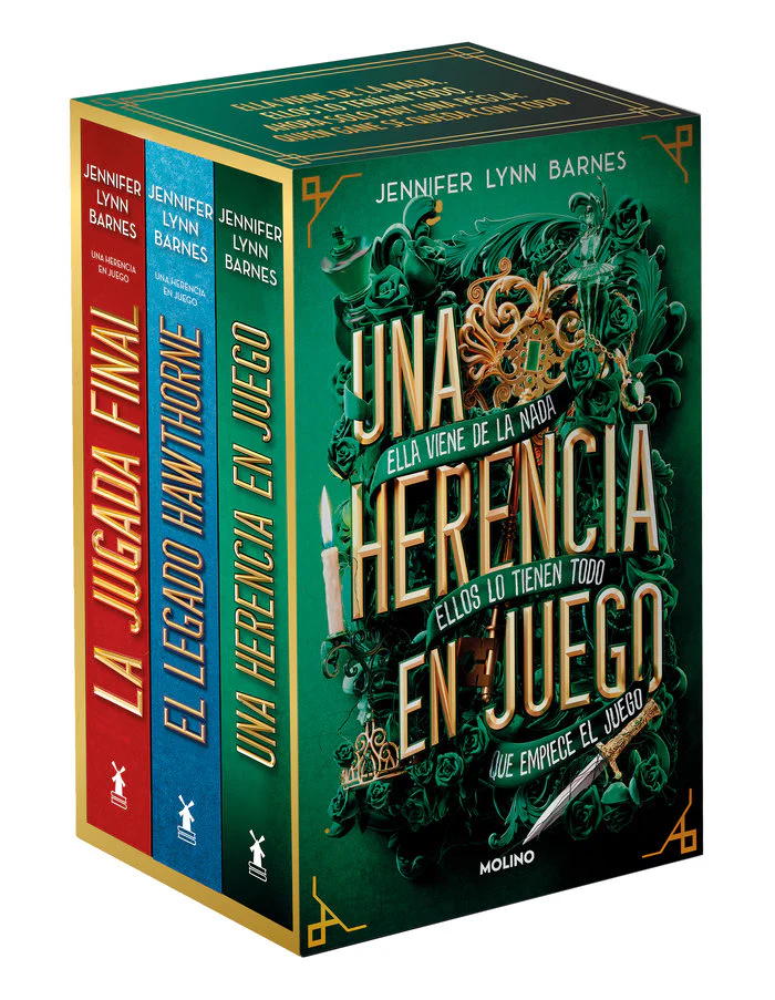 UNA HERENCIA EN JUEGO (ESTUCHE CON: UNA HERENCIA EN JUEGO | EL LEGADO HAWTHORNE | LA JUGADA FINAL) (UNA HERENCIA EN JUEGO) I Barnes, Jennifer Lynn I Molino I 9788427246058