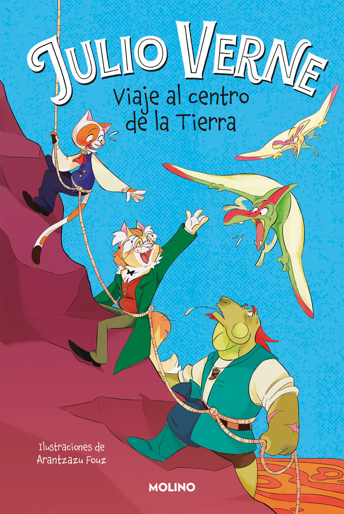 VIAJE AL CENTRO DE LA TIERRA (JULIO VERNE PARA NIÑOS) I Verne, Julio I Molino I 9788427299870
