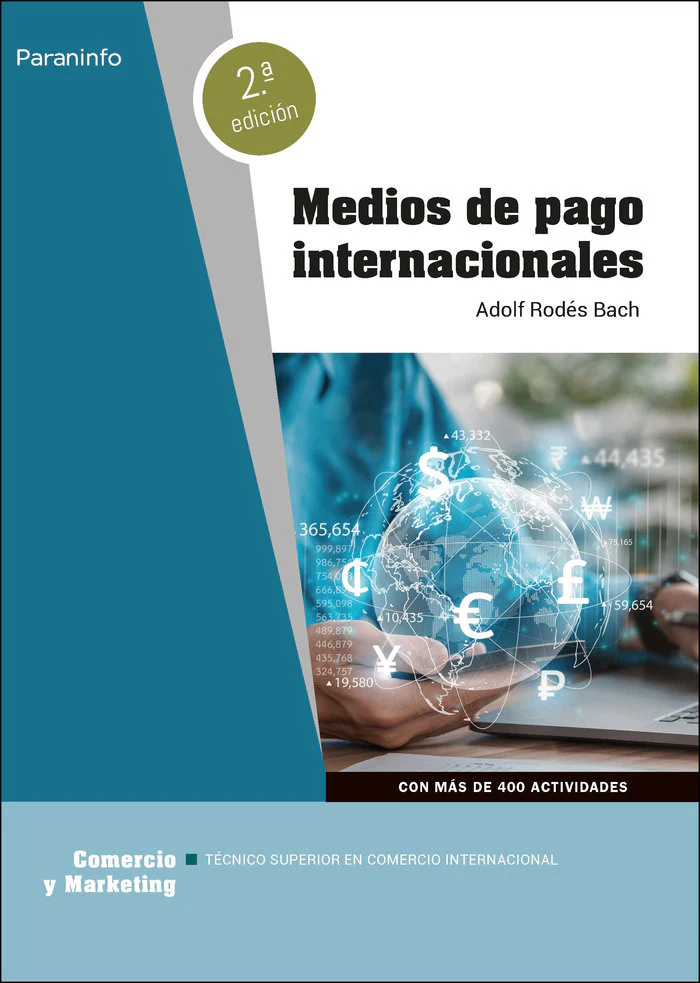 MEDIOS DE PAGO INTERNACIONALES 2ª EDICION 2024 | RODES BACH,ADOLF | PARANINFO | 9788428363259