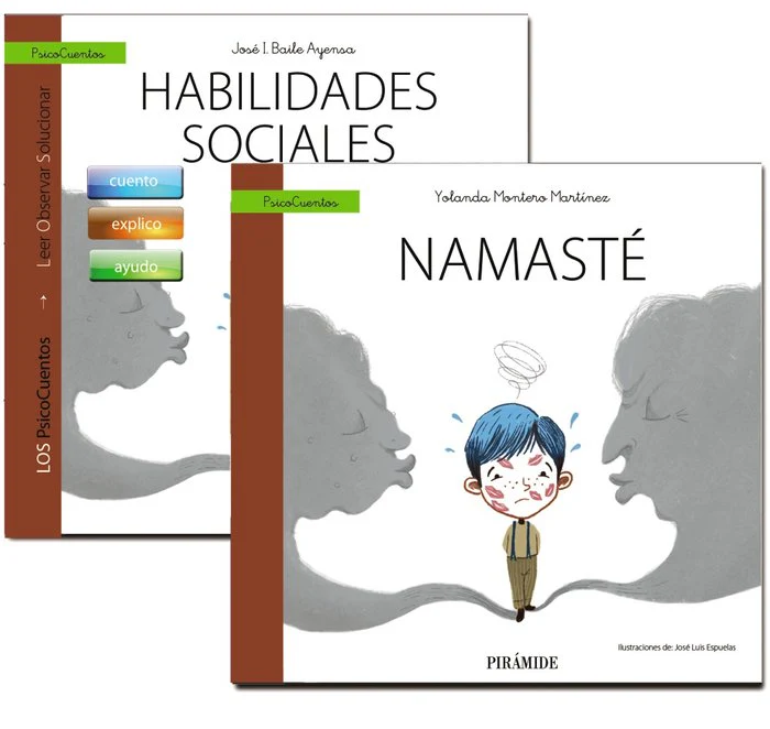 GUIA HABILIDADES SOCIALES + CUENTO NAMASTE | BAILE AYENSA, JOSE I,/MONTERO MARTINEZ, | PIRAMIDE | 9788436847413