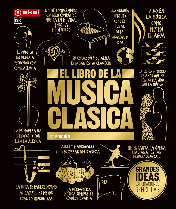 EL LIBRO DE LA MÚSICA CLÁSICA I Varios autores I Ediciones Akal I 9788446047704