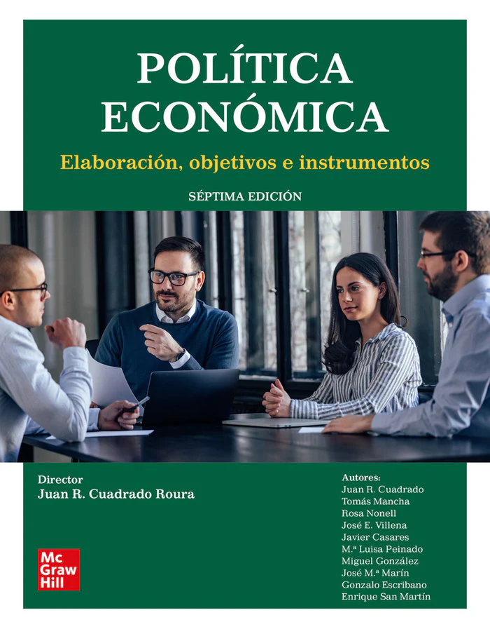 POLITICA ECONOMICA 7ªED ELABORACION OBJETIVOS INSTRUMENTOS | CUADRADO ROURA,JUAN R | MCGRAW-HILL | 9788448636241