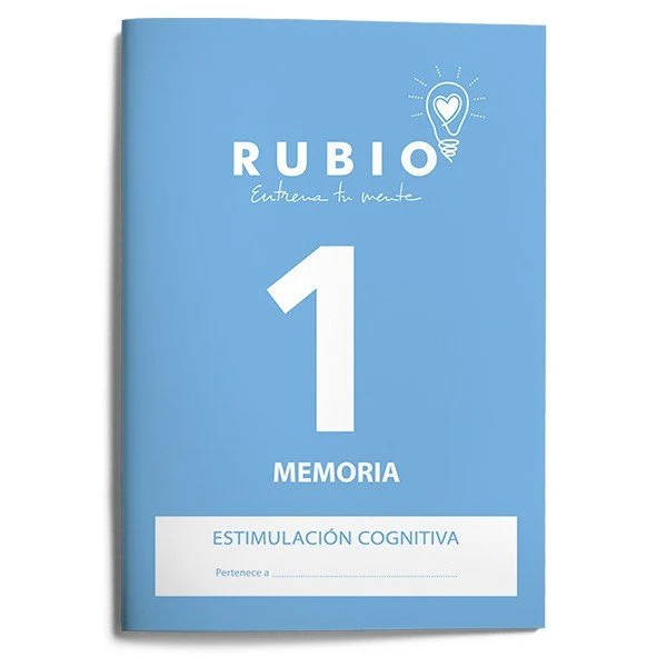 ENTRENA TU MENTE MEMORIA 1 ESTIMULACION COGNITIVA | AA,VV | FUNDACION CUADERNOS RUBIO | 9788485109951