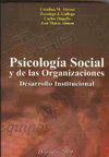 PSICOLOGIA SOCIAL Y DE LAS ORGANIZACIONES: DESARROLLO INSTIT | ALONSO, C,M,,GALLEGO, D,,ONGALLO, C,,ALO | DYKINSON EDITORIAL | 9788497723541